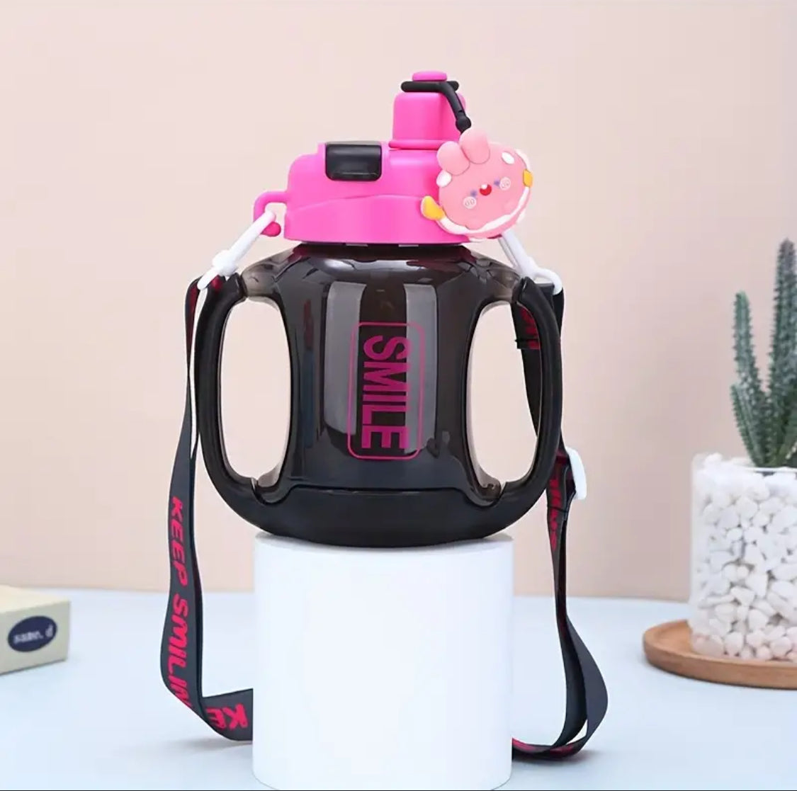 Large Capacity Cartoon Handle Bottle, Leak Proof BPS Free PC Water Bottle, Outdoor Sports Water Bottle Large Capacity Cartoon Handle Bottle, Leak Proof BPS Free PC Water Bottle, Outdoor Sports Water Bottle